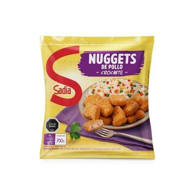 BOLSA NUGGETS CROCANTE SADIA 0.7 KG .